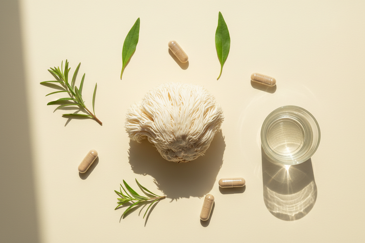 Lion's Mane mushroom, a nootropic for brain health and focus