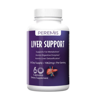 Liver Support with Milk Thistle - 60 Veggie Capsules (30-Day Supply)