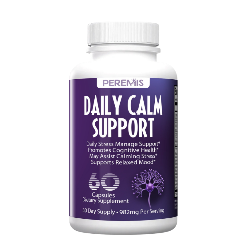 Daily Calm Support Supplement – Natural Stress & Relaxation Aid