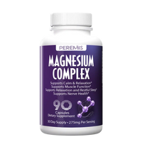 Magnesium Glycinate Complex Capsules, Chelated Form