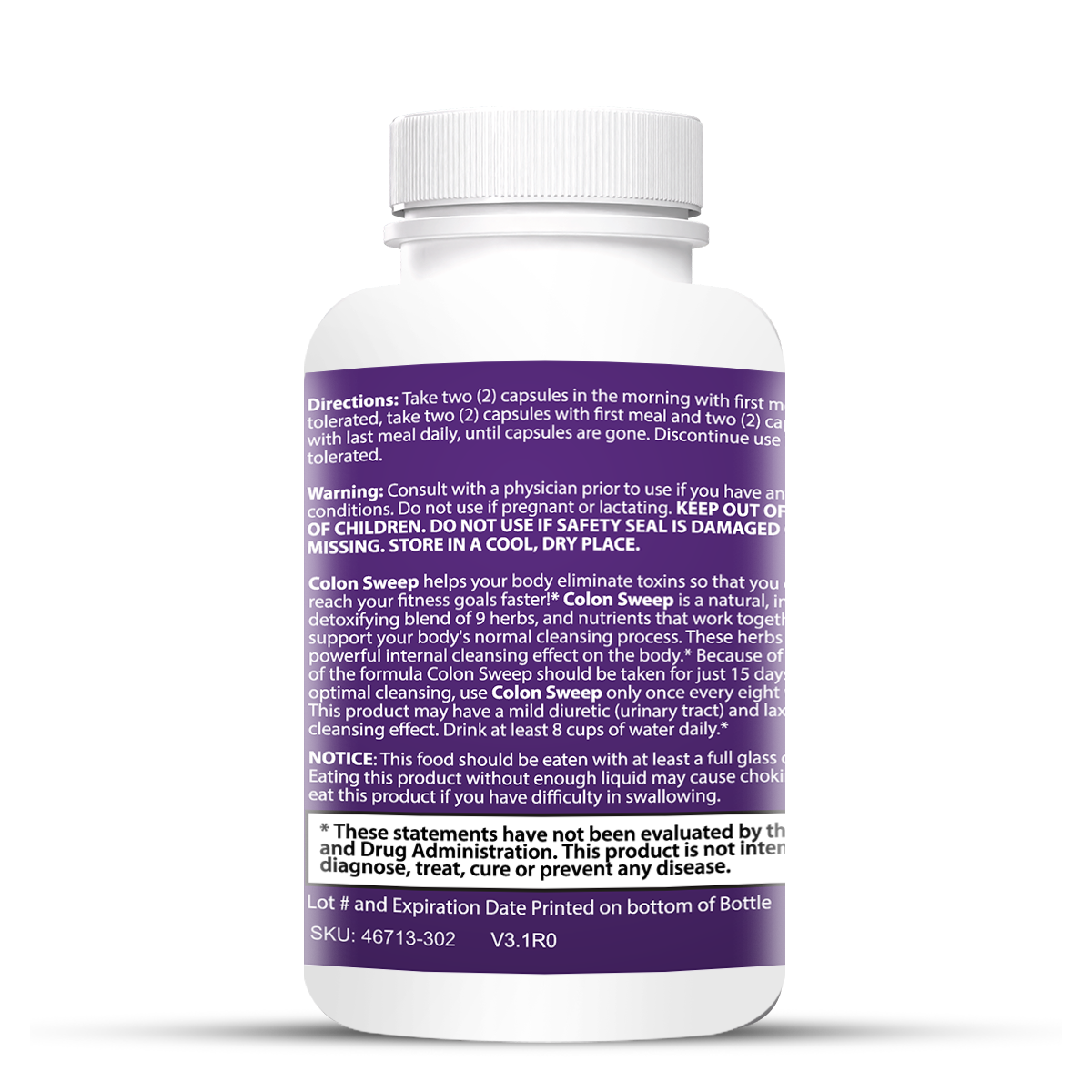 Colon Care Supplement Gummies