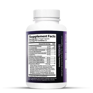 Liver Support with Milk Thistle - 60 Veggie Capsules (30-Day Supply) view 2
