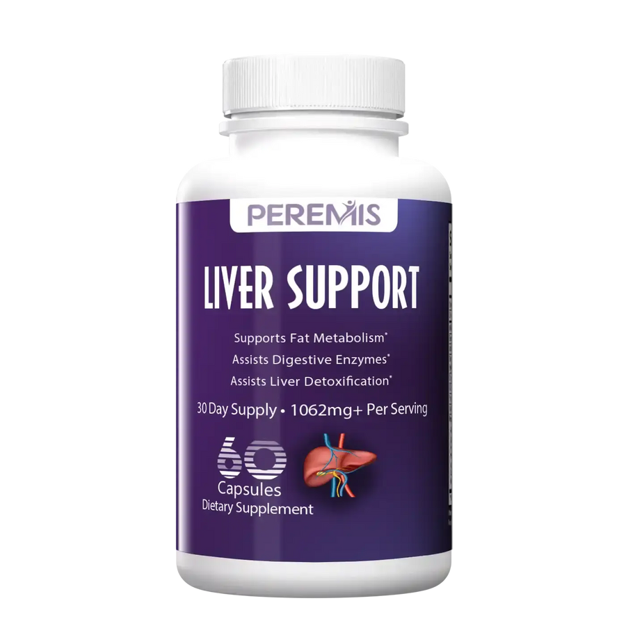 Liver Support with Milk Thistle - 60 Veggie Capsules (30-Day Supply)