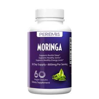 Moringa Leaf Capsules, Single Ingredient, 60 Count
