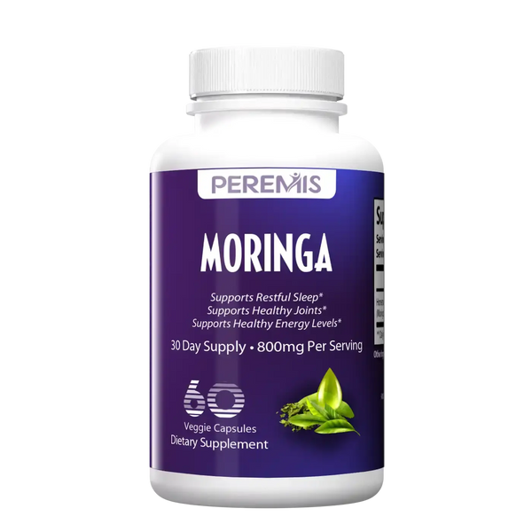Moringa Leaf Complex Capsules by Peremis - Daily Vitality and Energy Supplement