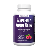 Raspberry Ketones with African Mango and Green Tea, 60 Capsules