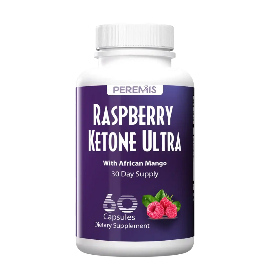 Raspberry Ketones with African Mango and Green Tea, 60 Capsules