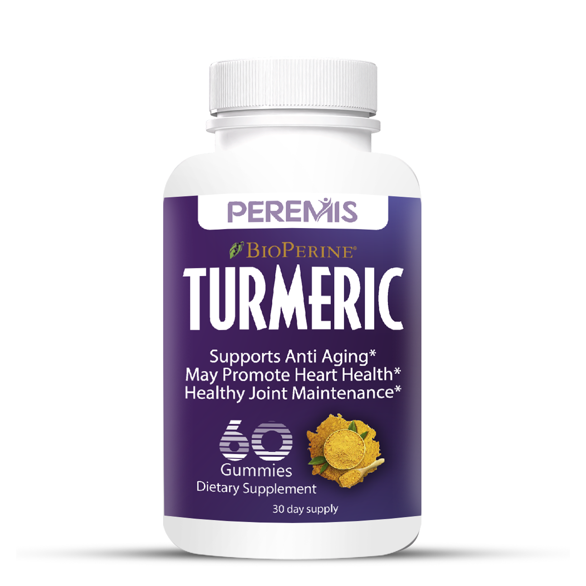 Turmeric with Bioperine Supplement Gummies